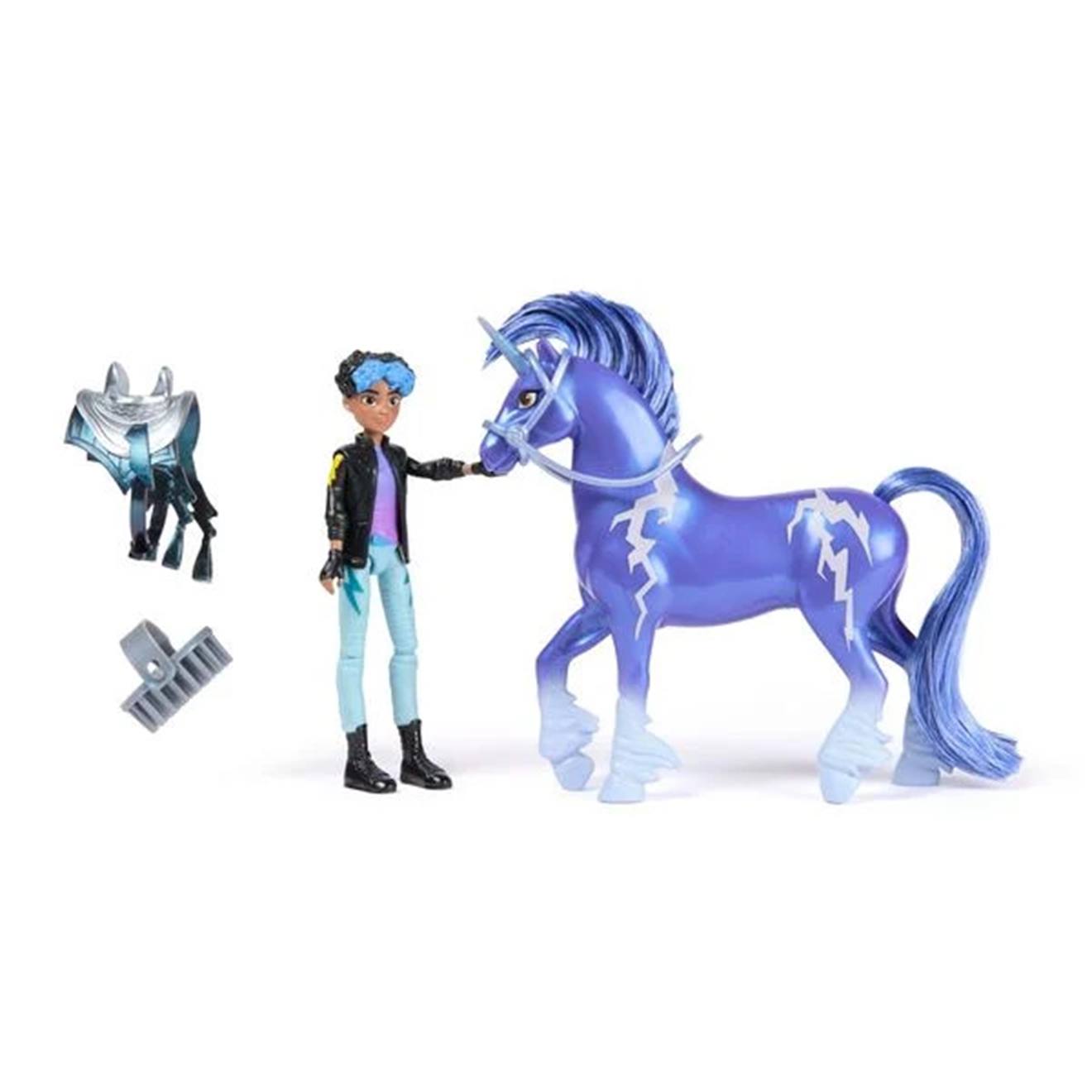 Unicorn Academy - L'école Des Licornes - Licorne Storm + Poupée Rory Violet