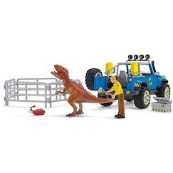 -Dinosaurs - voiture tout-terrain avec avant-poste dino