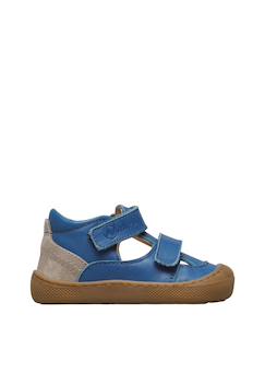 Chaussures-Chaussures bébé 17-26-Sandales semi en cuir et en daim irtys