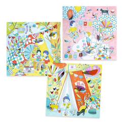 Jouet-Activités artistiques et musicales-Coloriages petites portes les cabanes de nina