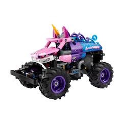 Jouet-Jeux d'imagination-Jeux de construction-Technic monster jam sparkle smash à rétrofriction 42220