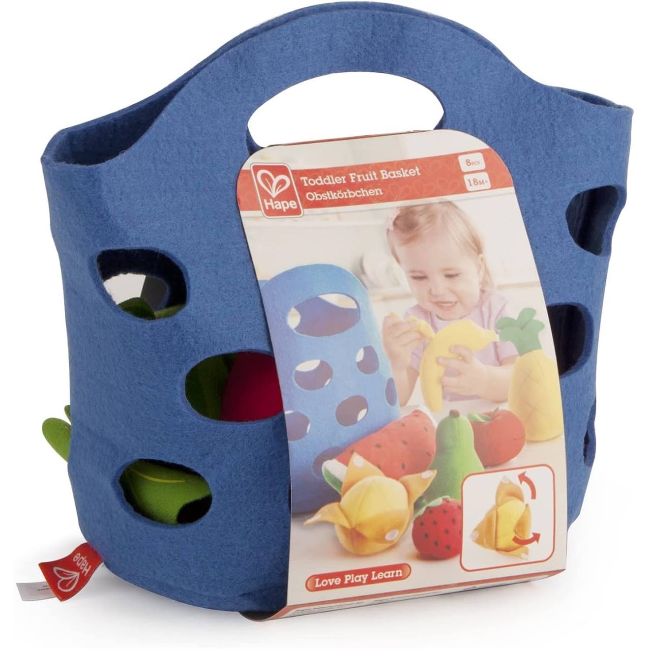 Panier De Viennoiseries En Tissu Multicolore