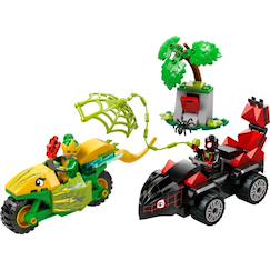Jouet-Marvel course-poursuite entre spin et electro en dino-véhicules 11198
