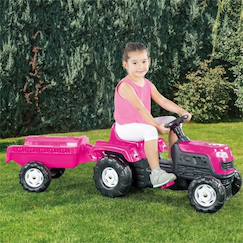 Jouet-Tracteur à pédales licorne