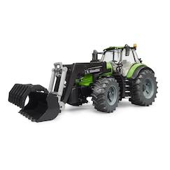 Jouet-Deutz 8280 ttv avec chargeur avant - tracteur rc