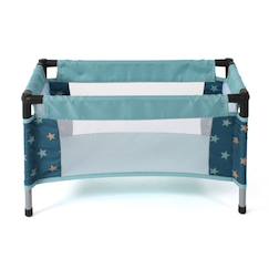 Jouet-Lit de voyage pour poupées sternchen turquoise