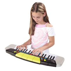 Jouet-Activités artistiques et musicales-Clavier moderne my music world 54cm