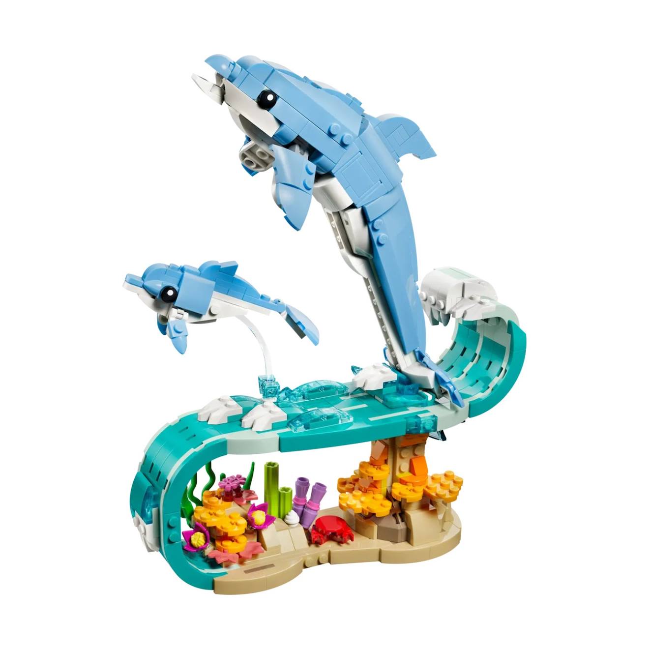 Creator 3-en-1 Animaux Marins Les Beaux Dauphins 31385 Multicolore
