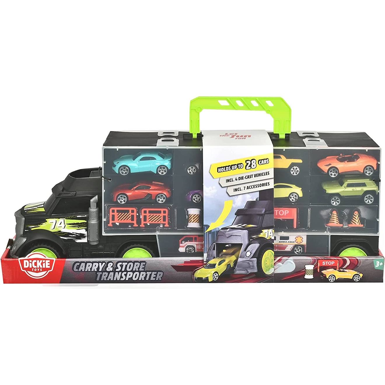 Mallette De Transport Pour Petit Camion Multicolore
