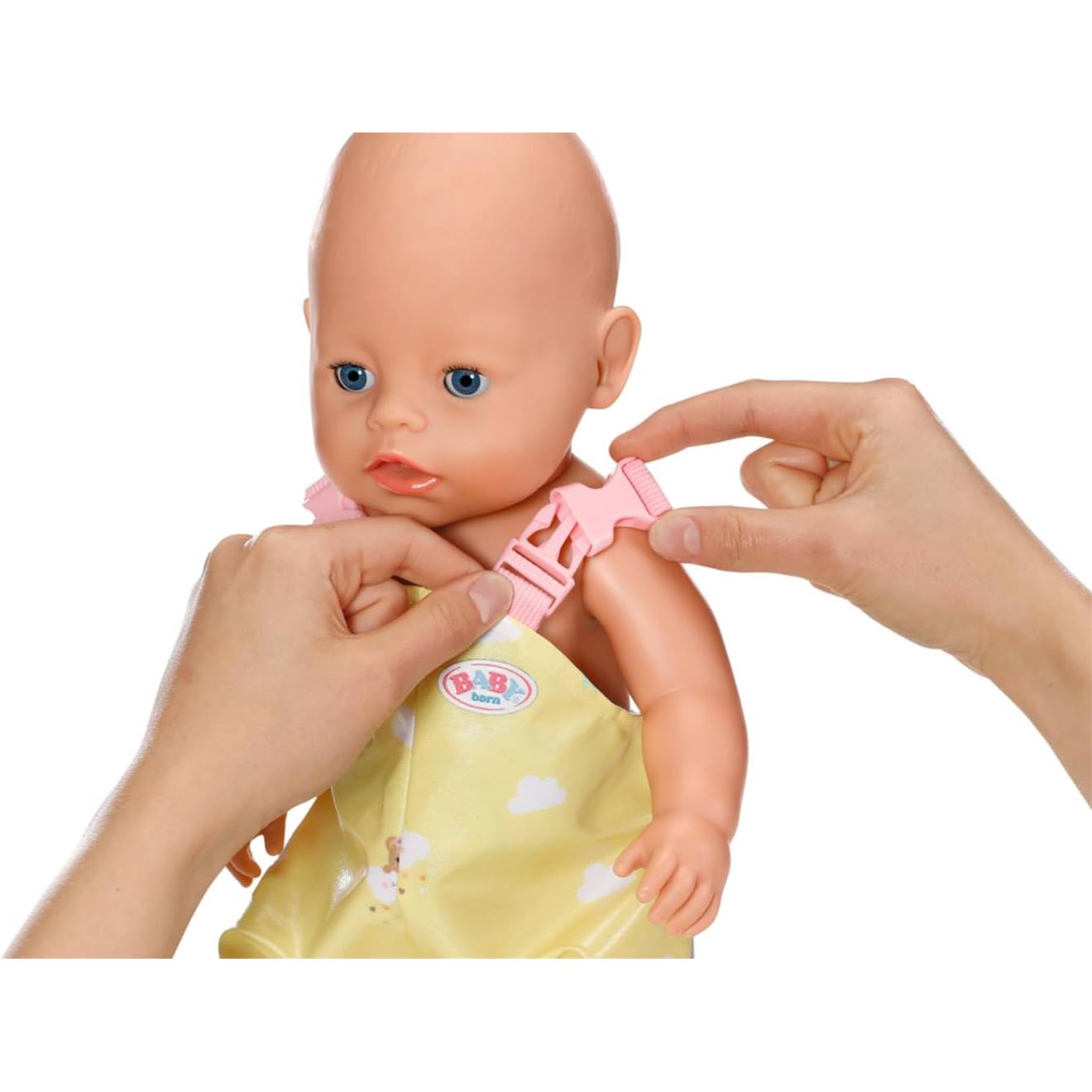 Baby Born Deluxe - Tenue De Pluie Jaune