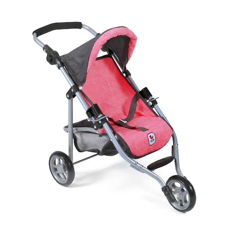 Petite poussette de jogging lola pour poupons Bleu+Gris et rose+Ros et gris+Rose+Rose clair+Rose et bleu+Rose et gris+Rose jean+Violet 6 - vertbaudet enfant 