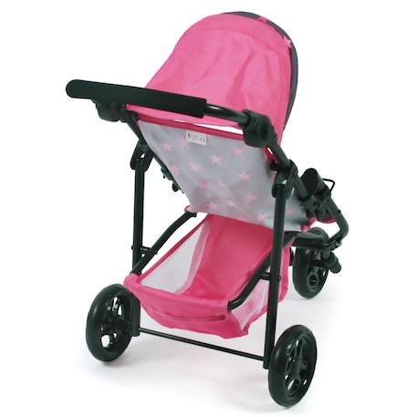 Petite poussette de jogging lola pour poupons Bleu+Gris et rose+Ros et gris+Rose+Rose clair+Rose et bleu+Rose et gris+Rose jean+Violet 18 - vertbaudet enfant 