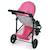 Petite poussette de jogging lola pour poupons Bleu+Gris et rose+Ros et gris+Rose+Rose clair+Rose et bleu+Rose et gris+Rose jean+Violet 18 - vertbaudet enfant 