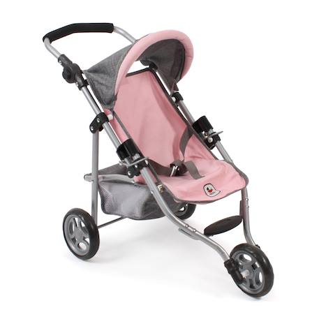 Petite poussette de jogging lola pour poupons Bleu+Gris et rose+Ros et gris+Rose+Rose clair+Rose et bleu+Rose et gris+Rose jean+Violet 11 - vertbaudet enfant 