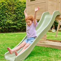 Jouet-Jeux de plein air-Aires de jeux-Toboggan glissière wavy plastique 175 cm