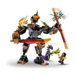Jouet-Ninjago la mission du robot cole et du dragon zane 71854