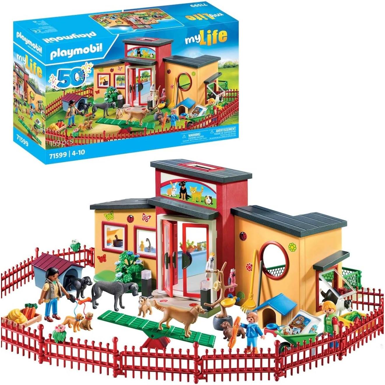 Pension Des Animaux Avec Soigneurs Et Enfant 71599 Multicolore Pension Des Animaux Avec Soigneurs Et Enfant 71599 Multicolore