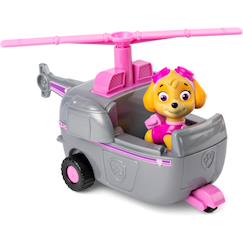 Jouet-Jeux d'imagination-La pat patrouille hélicoptère avec figurine skye