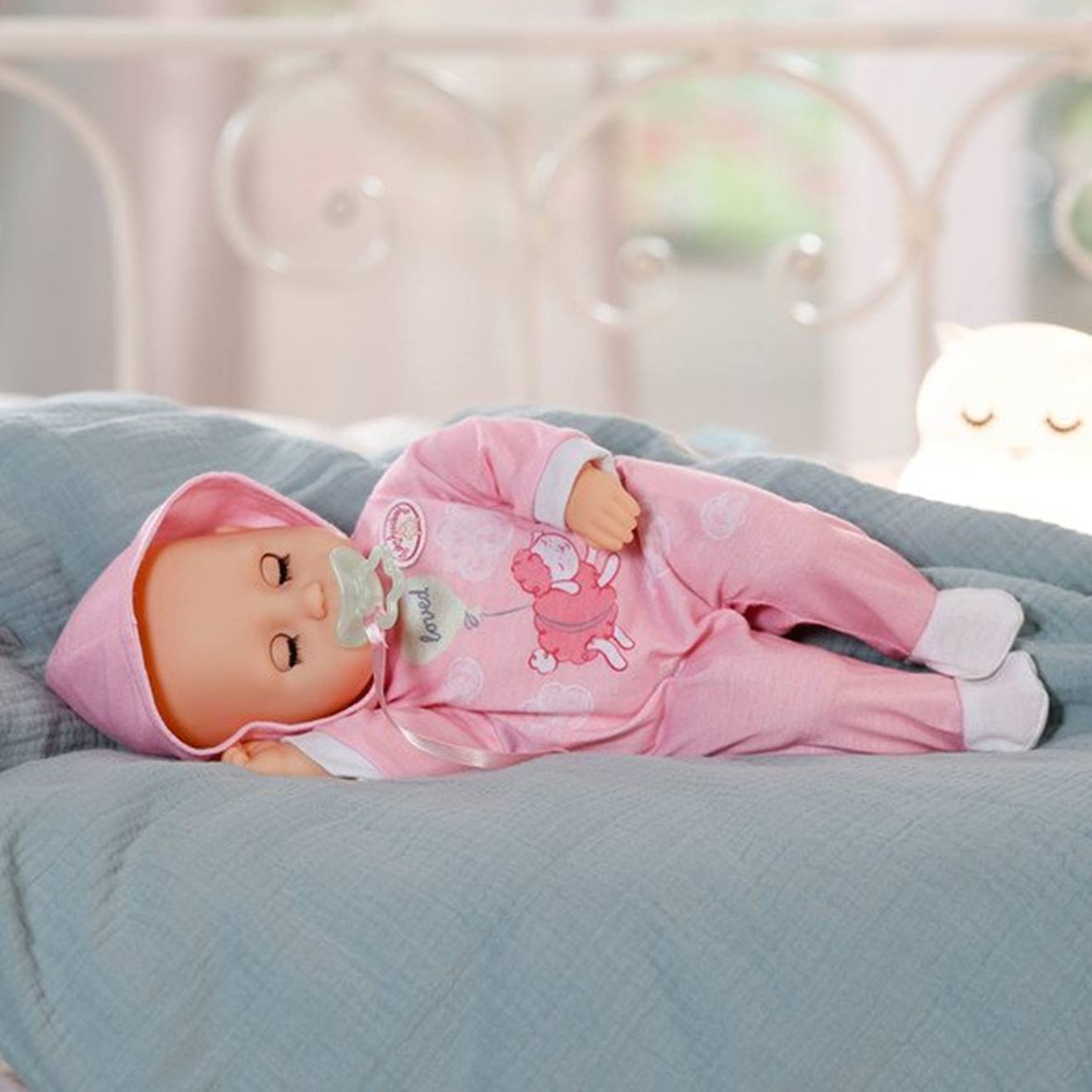 Baby Annabell Poupée Let's Play Hannah 36 Cm Multicolore