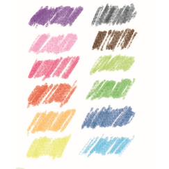 Jouet-Activités artistiques et musicales-Loisirs créatifs-12 crayons aquarellables