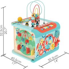 Jouet-Premier âge-Cube de motricité magique