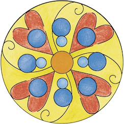 Jouet-Set de dessin Mini Mandala