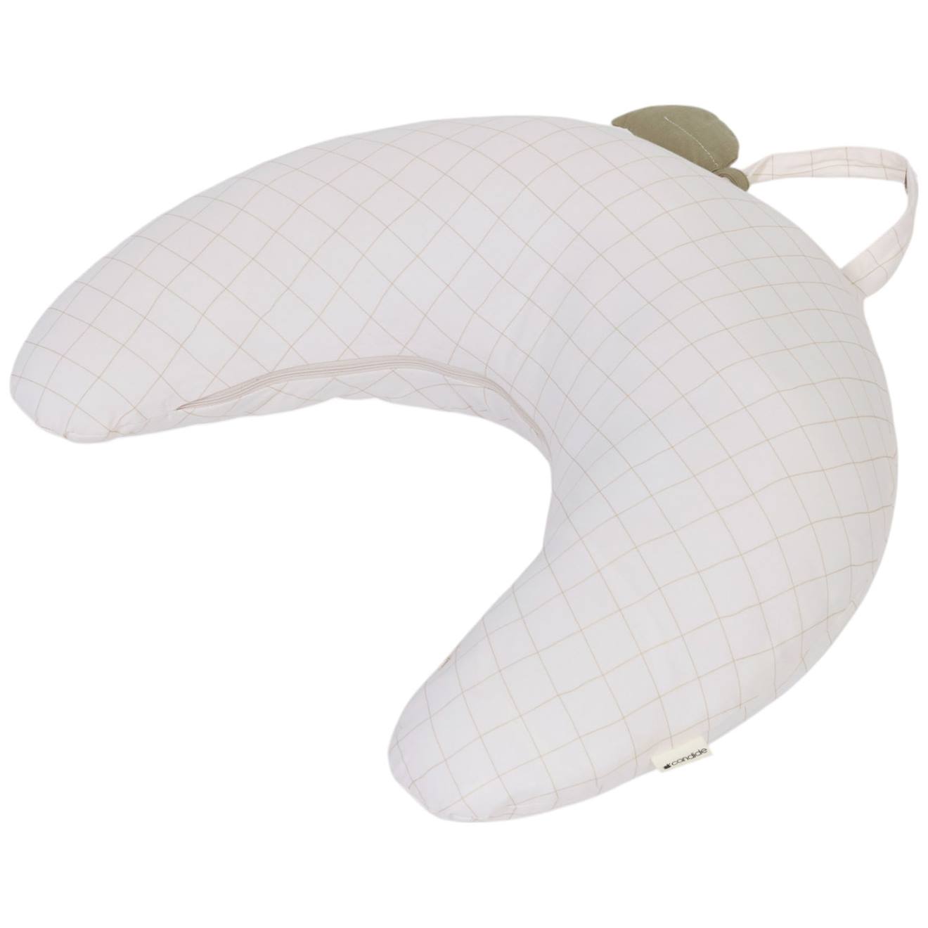 Coussin De Maternité Nomade Mini Moon Blanc, Vert