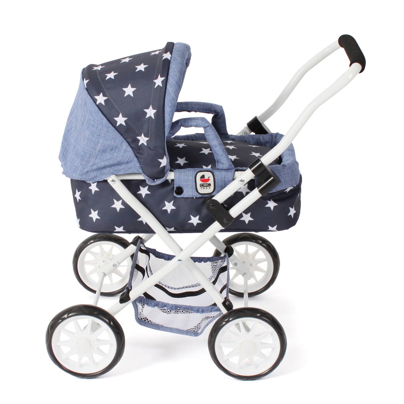 Poussette Landeau Pour Poupée Smarty Bleu