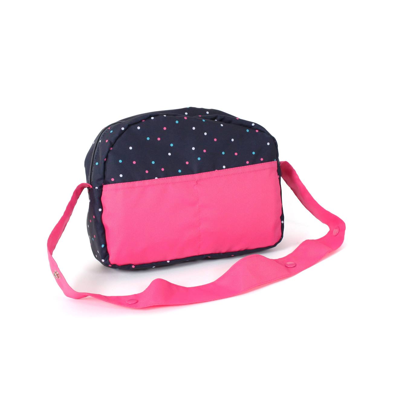 Sac À Langer Pour Poupées Rose Et Bleu