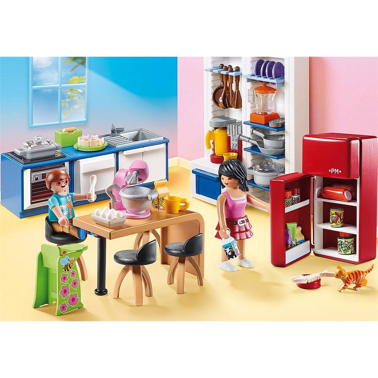 Dollhouse - Cuisine Familiale 70206 Multicolore