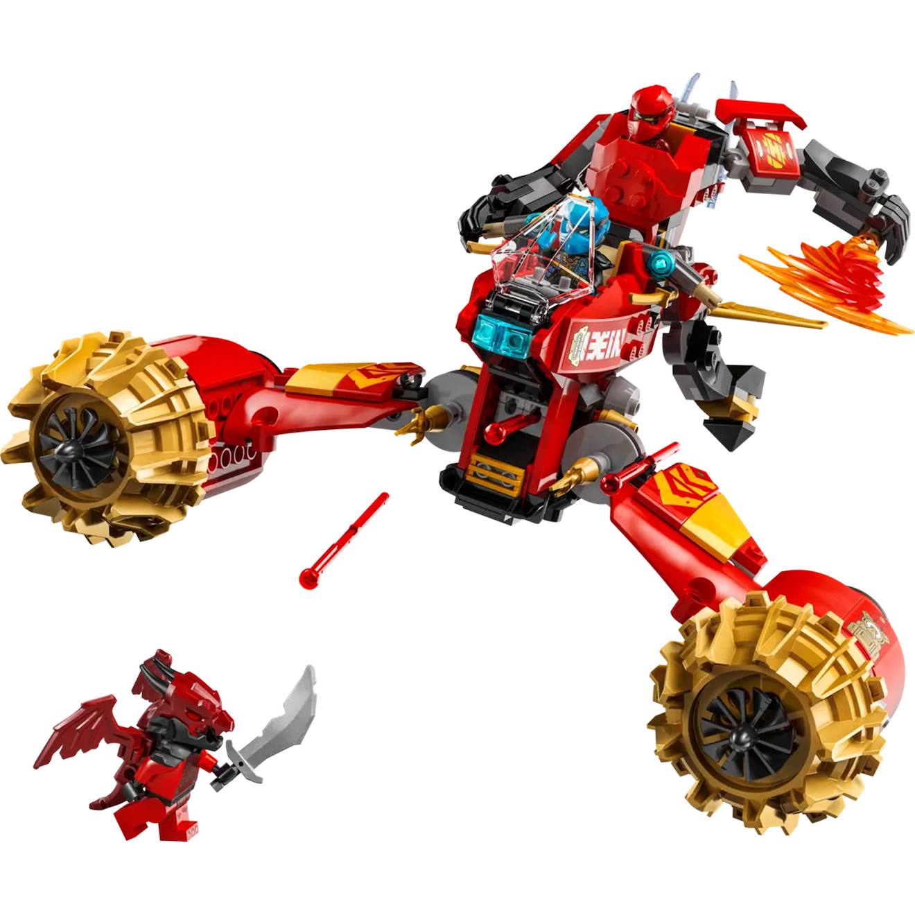 La Moto Tempête Du Robot De Kai 71830 Multicolore