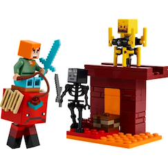 Jouet-La bataille de la lave du nether 21266 Lego Minecraft