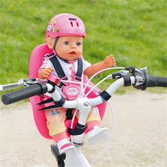 Jouet-Baby born siège vélo pour poupée