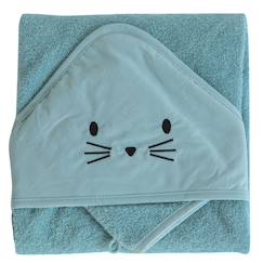 Set sortie de bain et gant lapin  - vertbaudet enfant