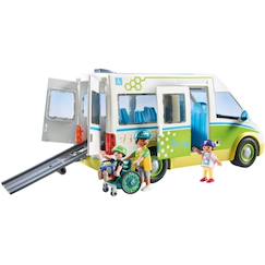 Jouet-Jeux d'imagination-City life - bus scolaire 71329