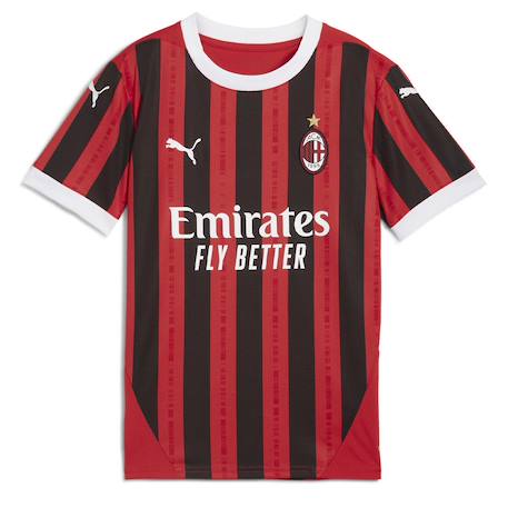 Fille-T-shirt, sous-pull-Maillot  Ac milan réplica domicile 2024/2025
