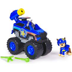 Jouet-Jeux d'imagination-Figurines, mini mondes, héros et animaux-Paw patrol - pat patrouille - véhicule + figurine chase rescue wheels