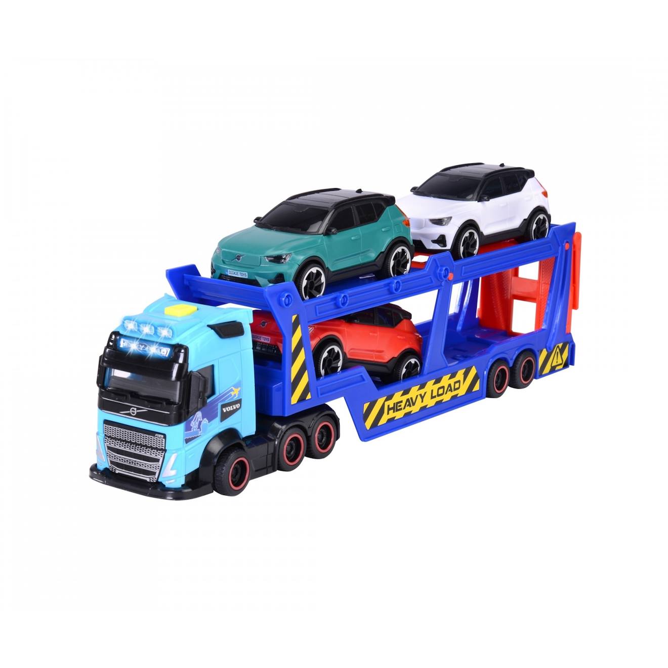 XWGKLN Camion Transporteur De Voitures – 6 Mini Voitures Incluses, Jouet éducatif Pour Enfants 3-8 Ans, Anniversaire