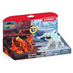 Jouet-Eldrador creatures pieuvre de feu vs insecte de glace