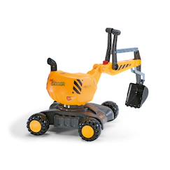 Jouet-Jeux de plein air-Pelleteuse enfant rollydigger jaune