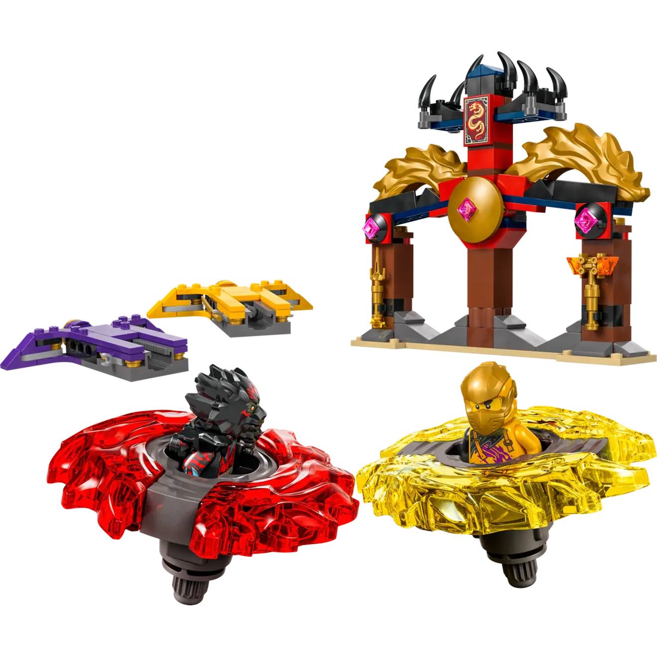 Pack De Combat Spinjitzu Du Dragon 71826 Multicolore