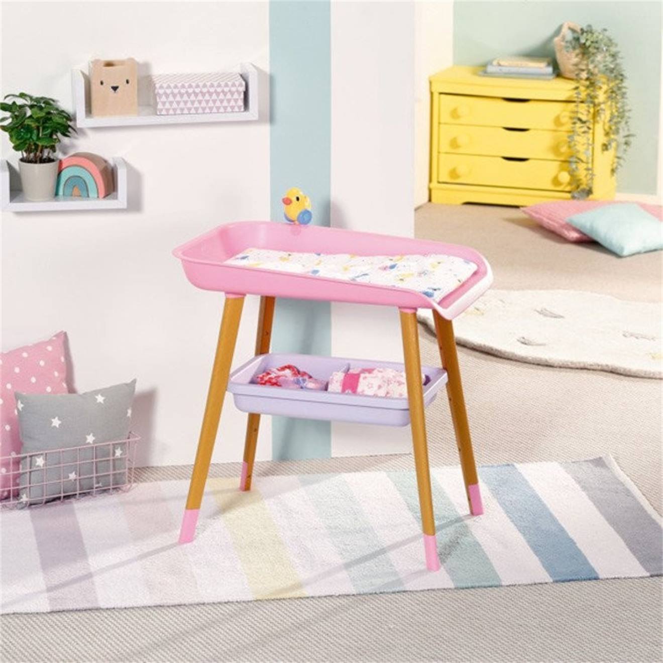 Baby Born Table À Langer Multicolore