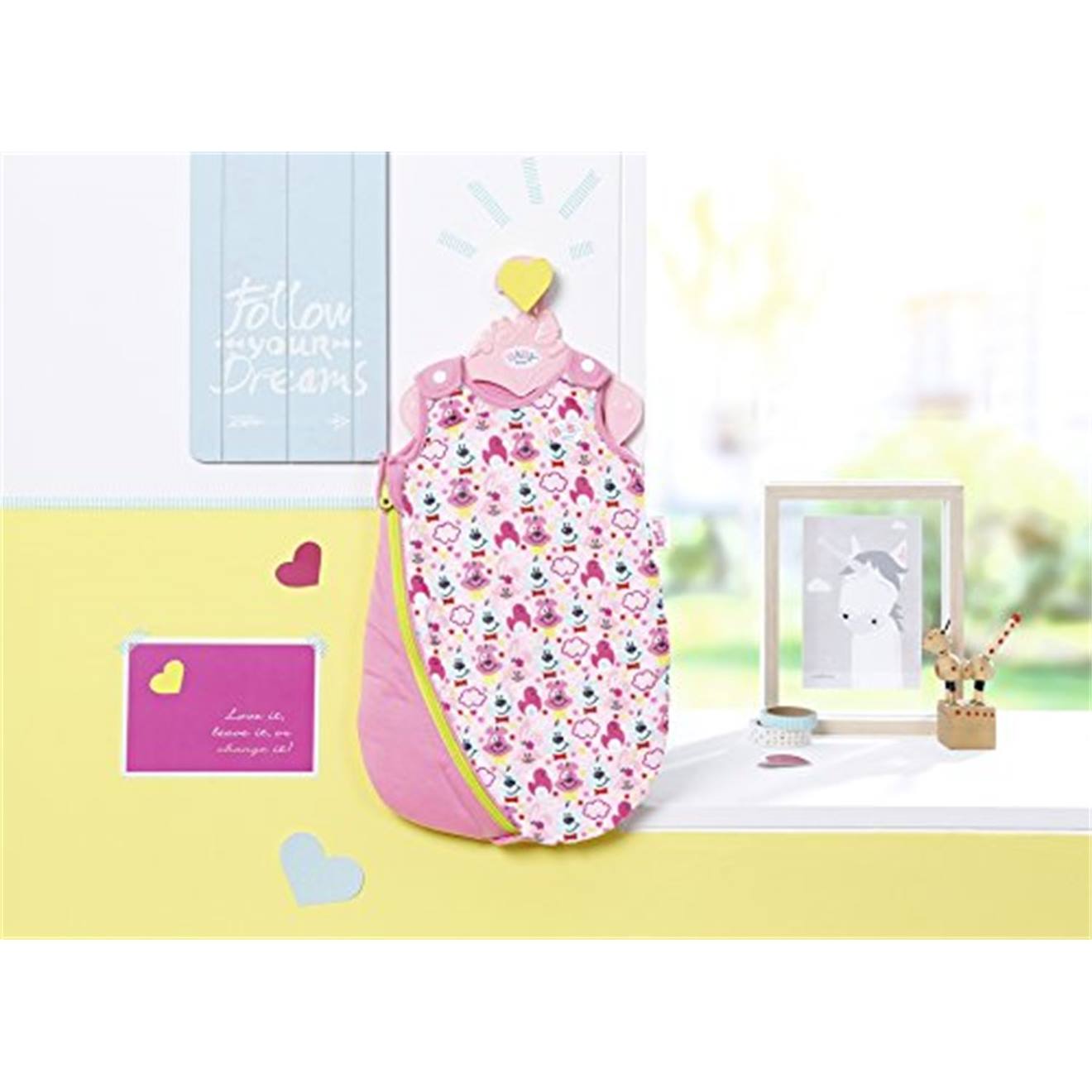 Baby Born Sac De Couchage Rose