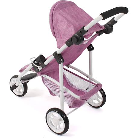 Petite poussette de jogging lola pour poupons Bleu+Gris et rose+Ros et gris+Rose+Rose clair+Rose et bleu+Rose et gris+Rose jean+Violet 20 - vertbaudet enfant 