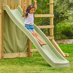Jouet-Jeux de plein air-Aires de jeux-Toboggan glissière  plastique 220cm