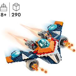-Lego marvel - le vaisseau spatial de rocket contre ronan - 76278