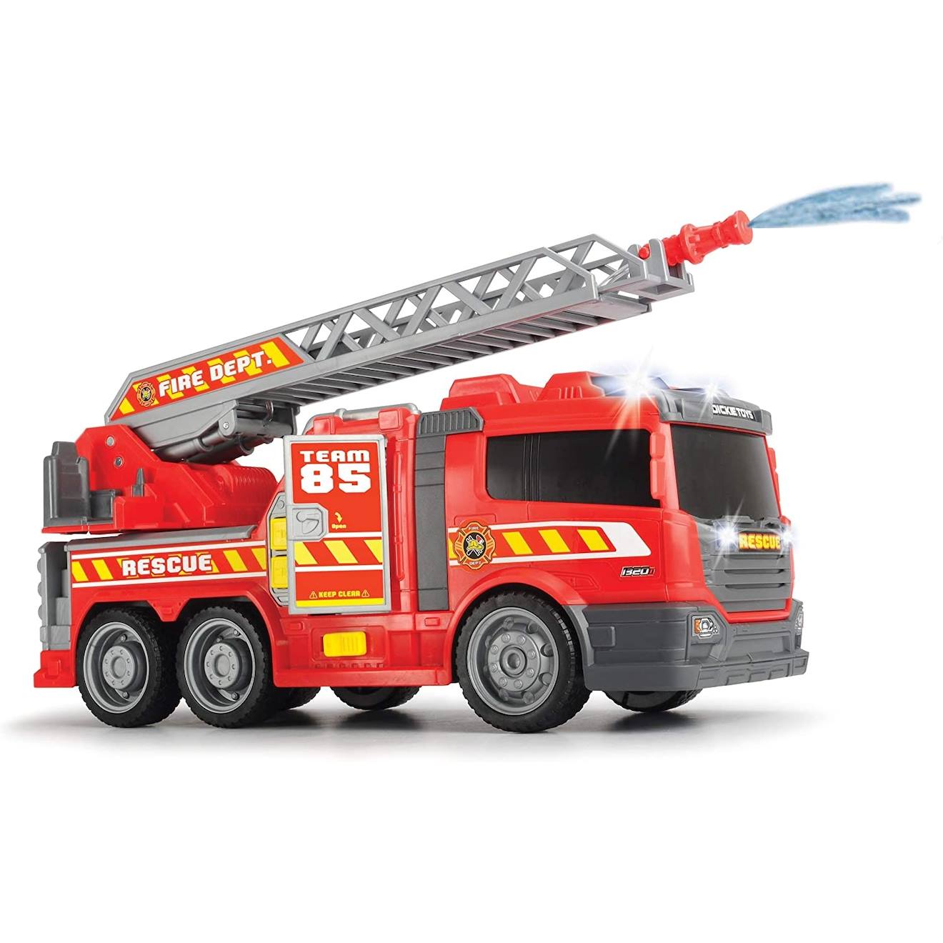 Camion À Échelle Fire Fighter Multicolore