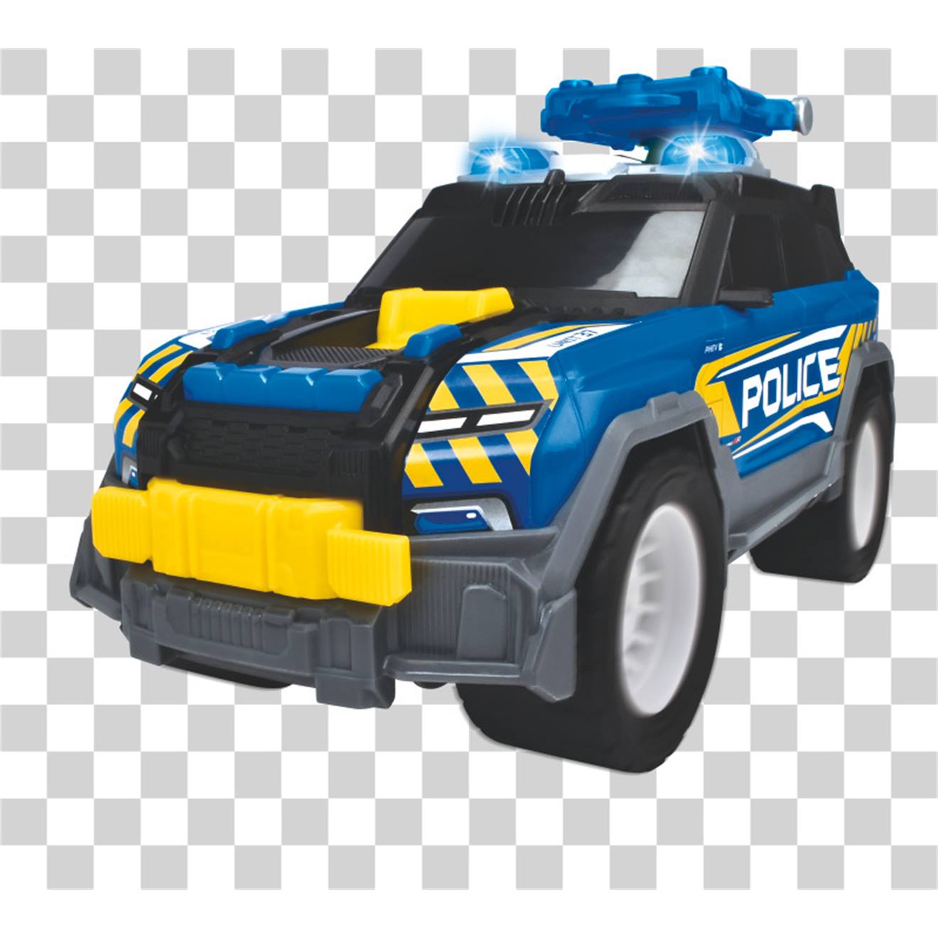 Voiture Tout Terrain Police Suv Bleu
