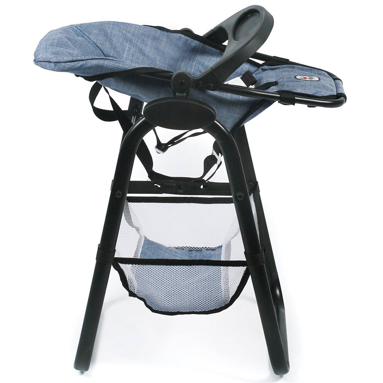 Chaise Haute Pour Poupées Gris