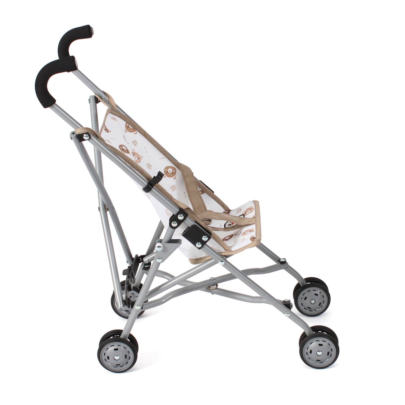 Mini-buggy Roma Beige Avec Oursons Beige